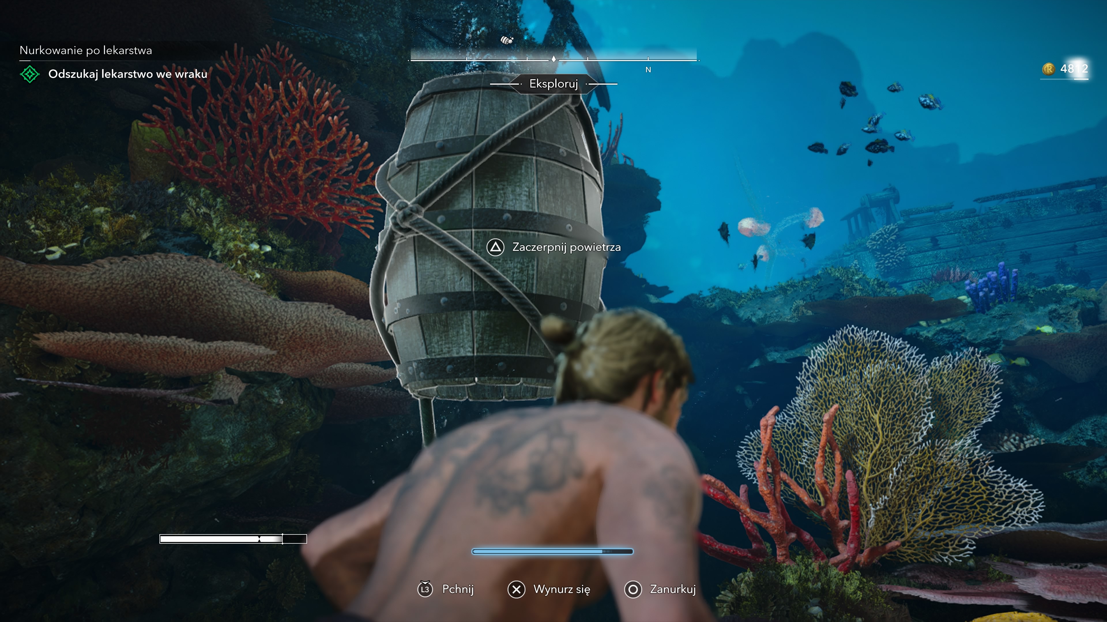 Assassin's Creed Black Flag Resynced - Nurkowanie po lekarstwa: Czarnobrody, dzwon nurkowy, San Ignacio
