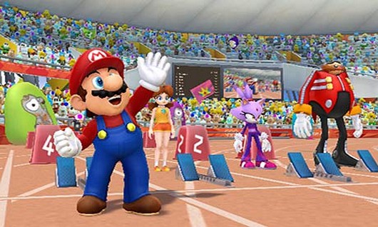 Mario z Soniciem na igrzyskach i 3DS-ie
