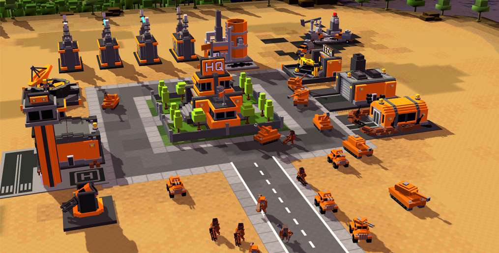 8-Bit Armies. Command &amp; Conquer w stylu Minecrafta