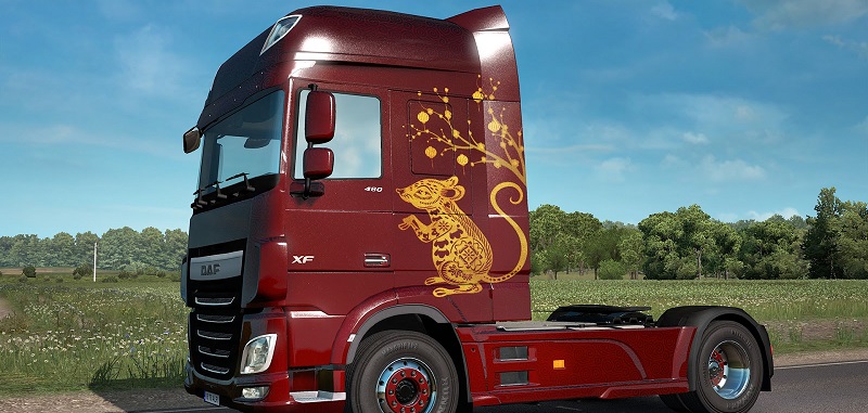 Euro Truck Simulator 2 rozdaje prezenty. Nowe malowanie z okazji Lunar New Year
