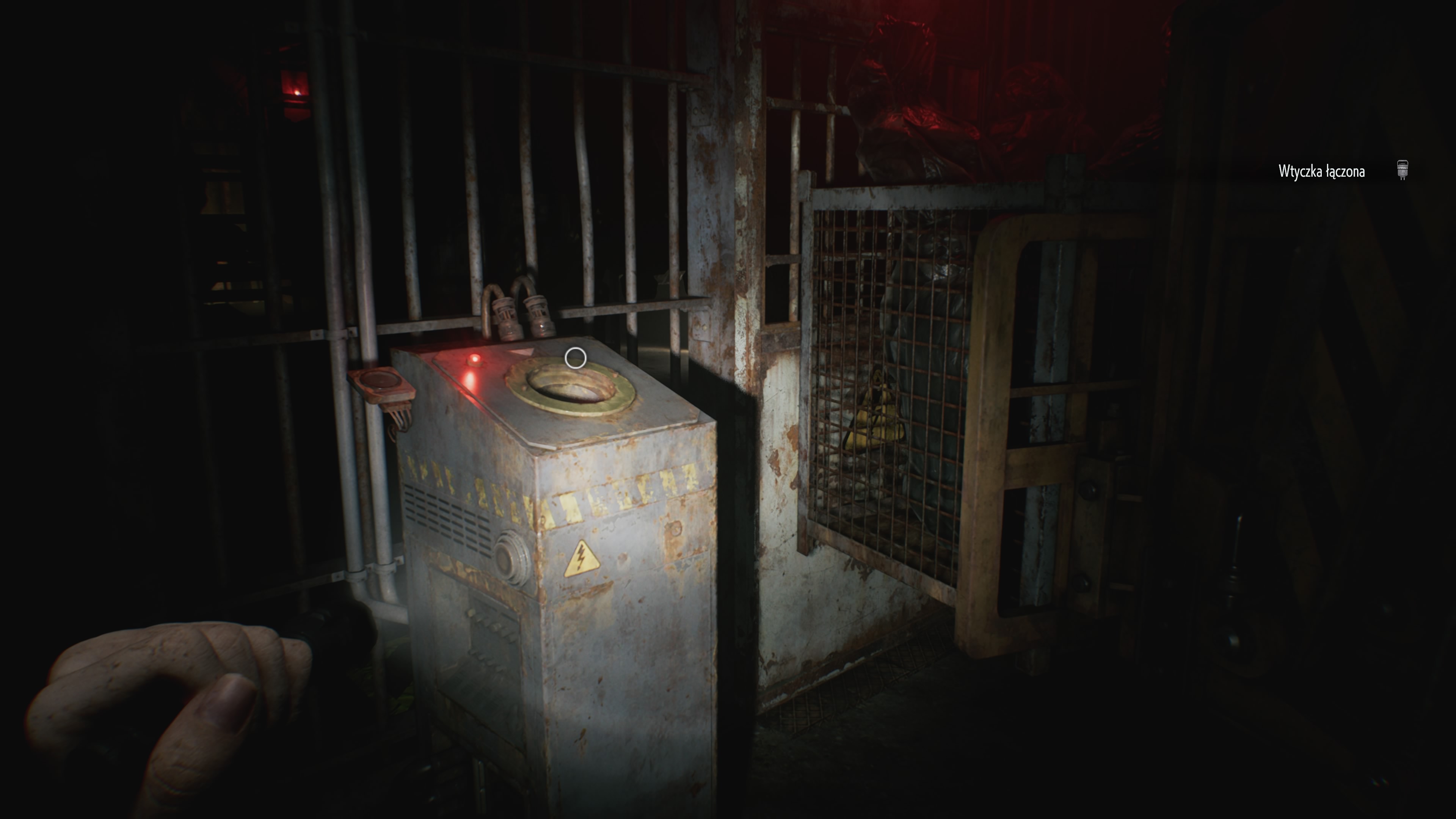 Resident Evil Requiem - Grace: ratunek Emily, podziemia, dystrybutor zasilania, cele, 3 wtyczki, dziewczynka