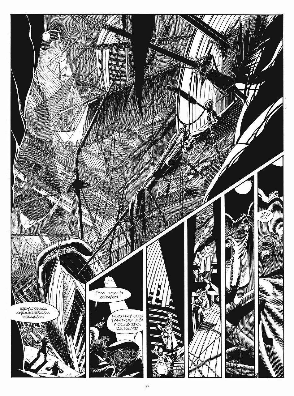 Recenzja komiksu Cromwell Stone. Monochromatyczny retro horror