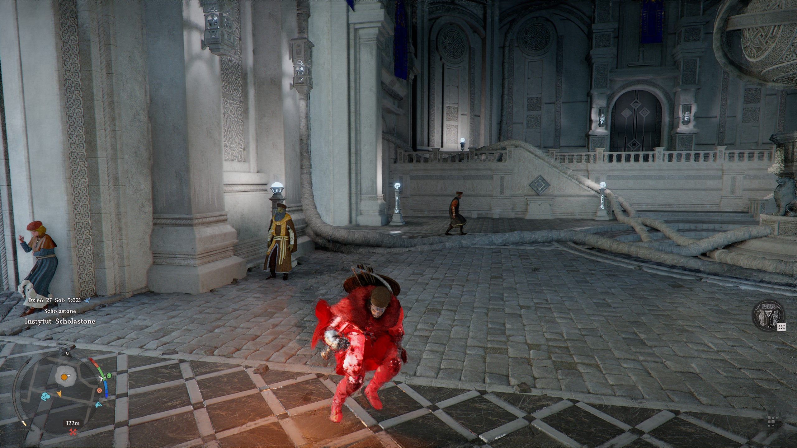 Crimson Desert - Zaginiona zakazana księga, Poszukiwania: złodziej, Grunil,