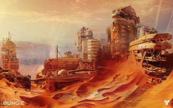 Mars w Destiny potrafi oczarować - gameplay z nowej planety