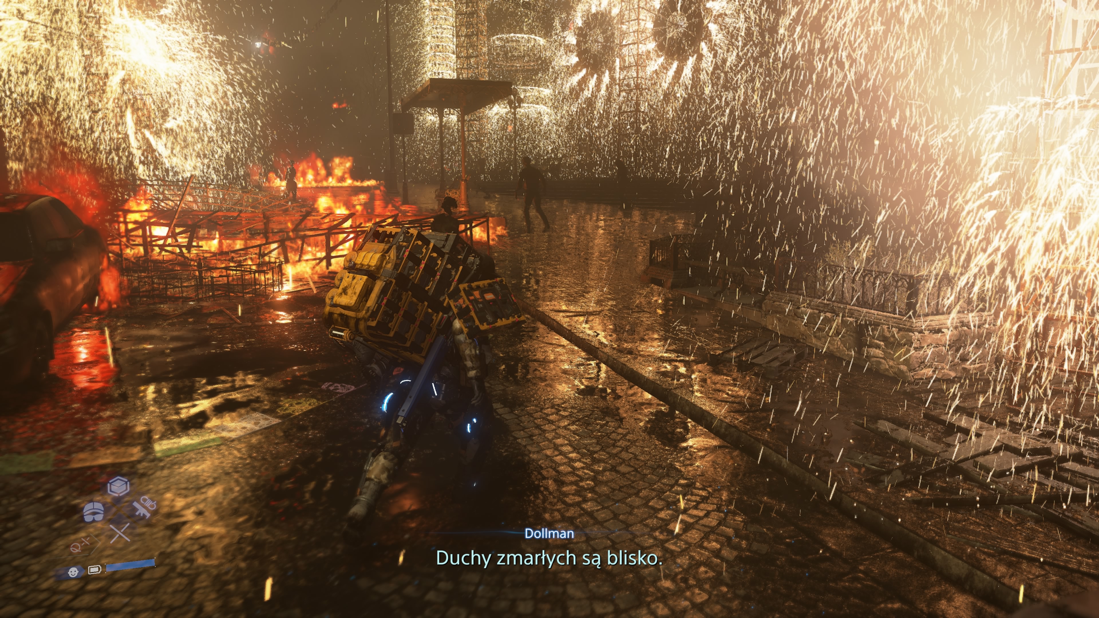 Death Stranding 2 - Zlecenie 17: Ucieknij z dziwnego miejsca, tajemniczy człowiek, Snake, Neil
