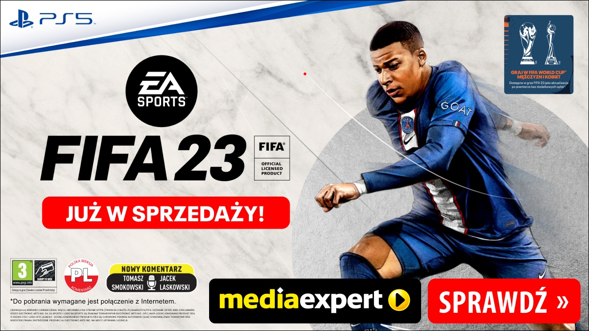 FIFA 23 już w sprzedaży! Kup najlepszą grę piłkarską już teraz!