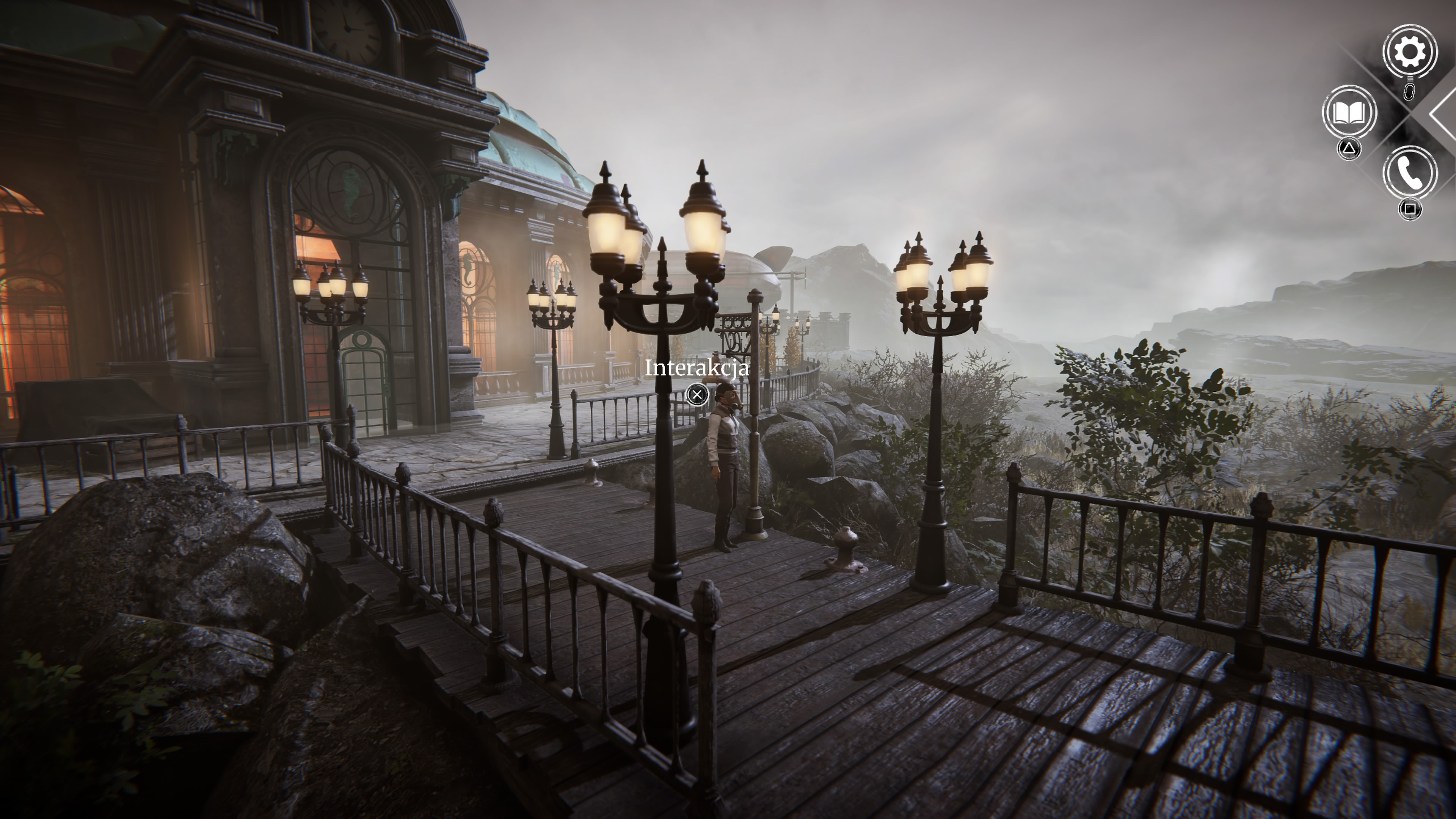 Syberia Remastered - Aralbad: zapomniane źródła, hotel, Feliks, klawiatura, spa, James, Helena, molo, drink