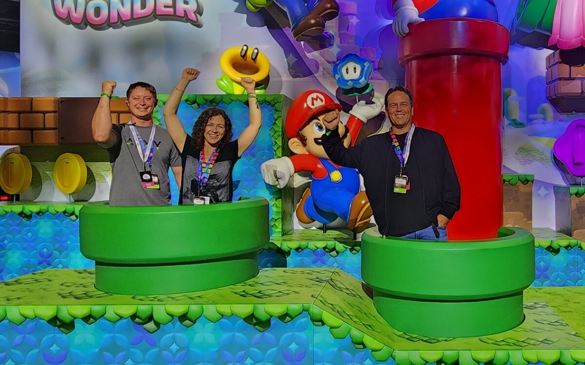 Phil Spencer x Super Mario Bros. Wonder