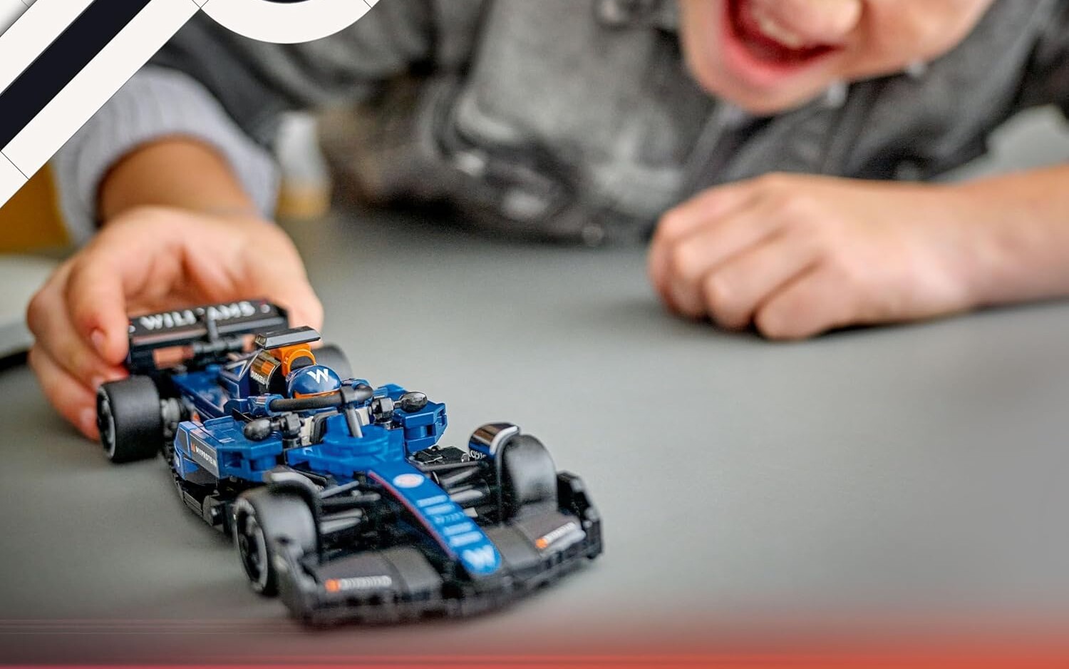 Zestaw LEGO F1 z bolidem Williamsa za 66 zł zamiast 99 zł