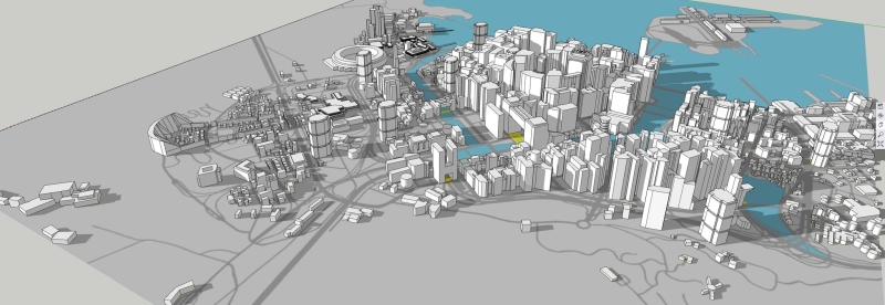 Cyberpunk 2077 z prezentacją mapy. Gracz stworzył wizualizację 3D