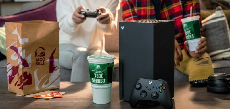 Xbox Series X w komicznej reklamie. Next-genowe konsole do wygrania w promocji Taco Bell