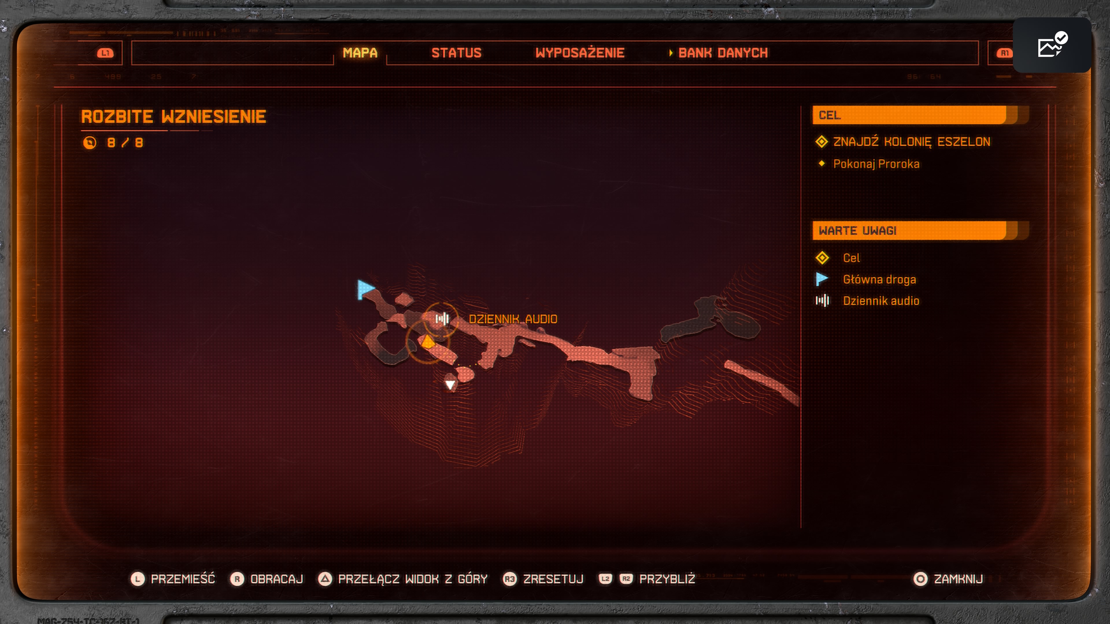 Saros - Rozbite wzniesienie: wszystkie przedmioty do znalezienia, znajdźki, dzienniki