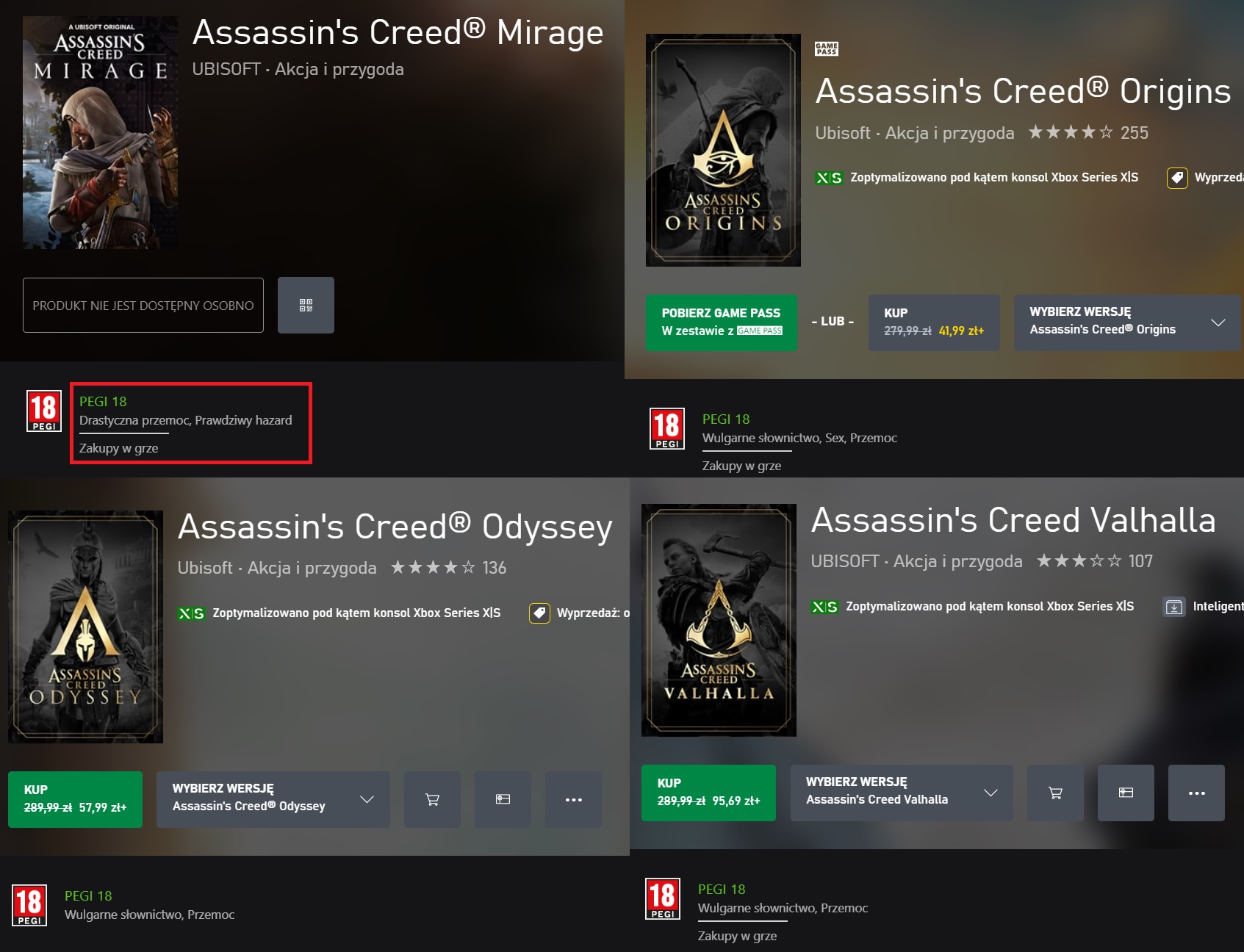 Assassin's Creed Mirage prawdziwy hazard i drastyczna przemoc