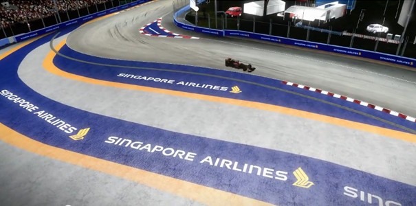 F1 2014 wybrało się do Singapuru - mamy wideo