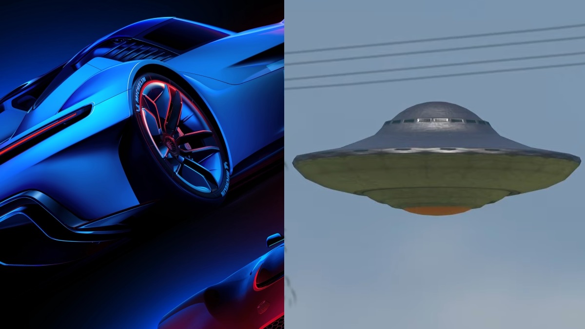 Gran Turismo 7 i UFO