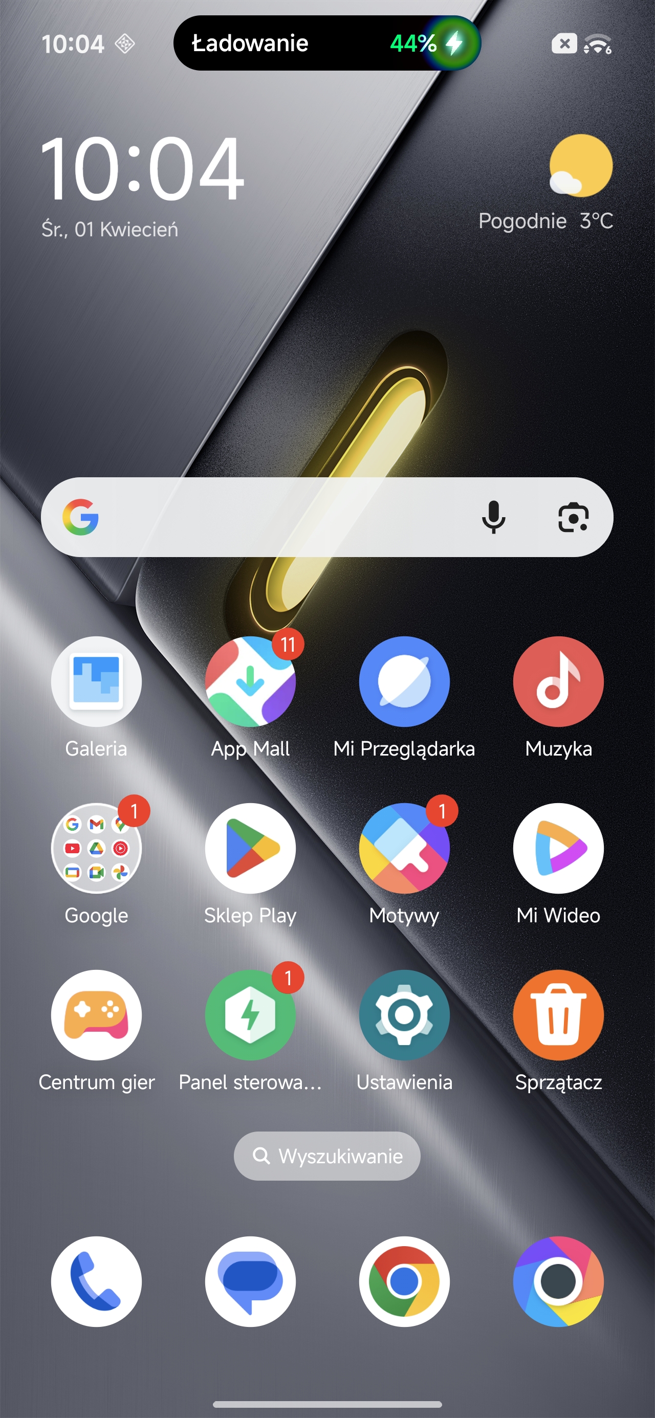 Ładowanie urządzenia