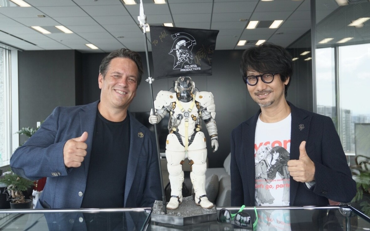 Hideo Kojima i Phil Spencer