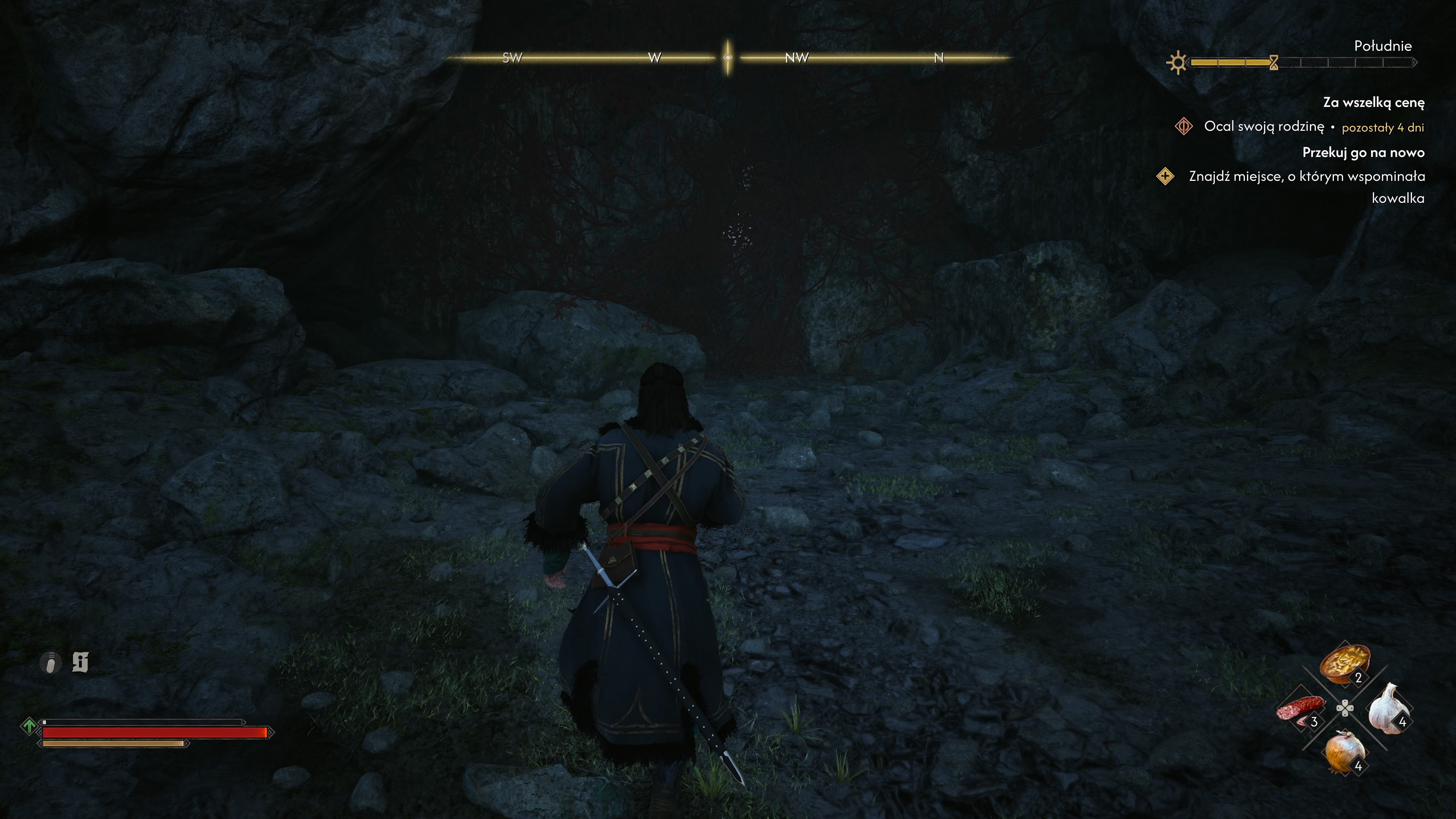 The Blood of Dawnwalker - Przekuj go na nowo: odłamki miecza, nie przeszkadzać, cela Mihaia, rozkaz z góry