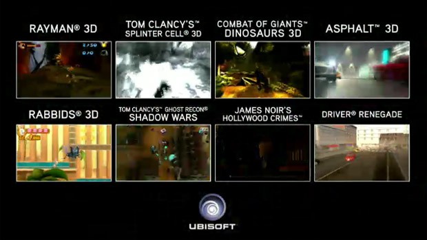 Ubisoft w 3D w ośmiu odsłonach