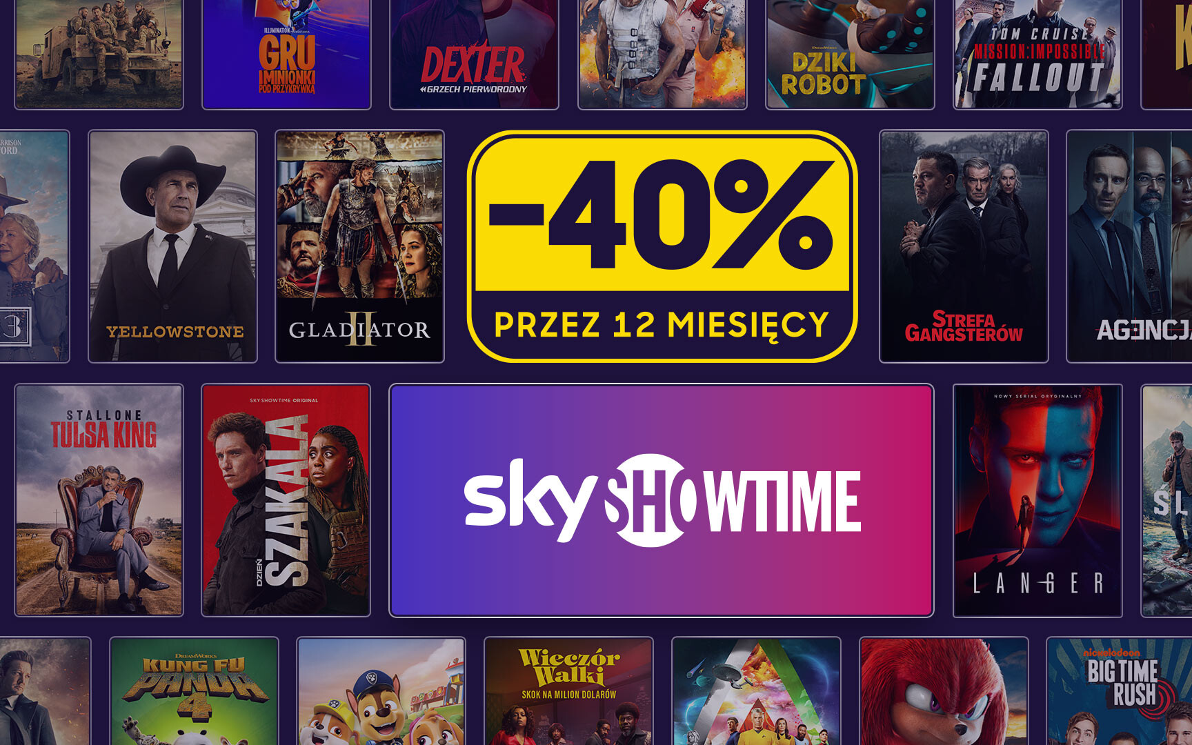 SkyShowtime w genialnej promocji w Polsce! Wielkie blockbustery w bardzo niskiej cenie