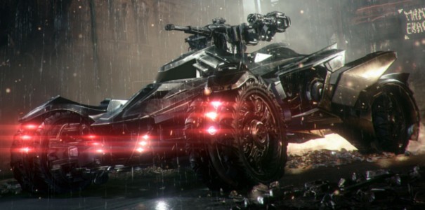 Nowoczesne czołgi versus Batmobil na nowym materiale z Batman: Arkham Knight