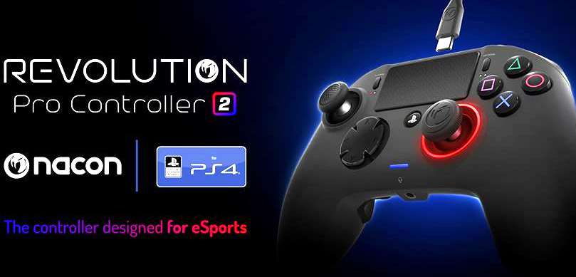 Nacon Revolution 2. Kontroler dla profesjonalnych graczy z licencją Sony