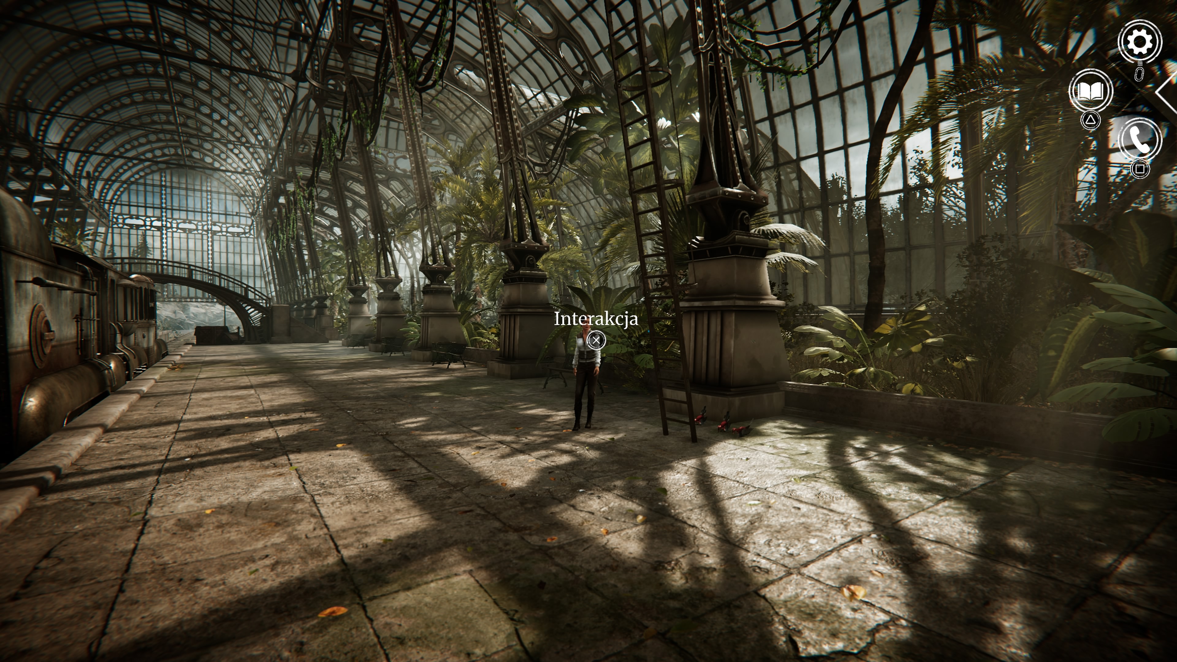 Syberia Remastered - Uniwersytet Barrockstadt: maszyna nakręcająca, rektorzy, biblioteka, zawiadowca, Pons, ogród, Sauvigron