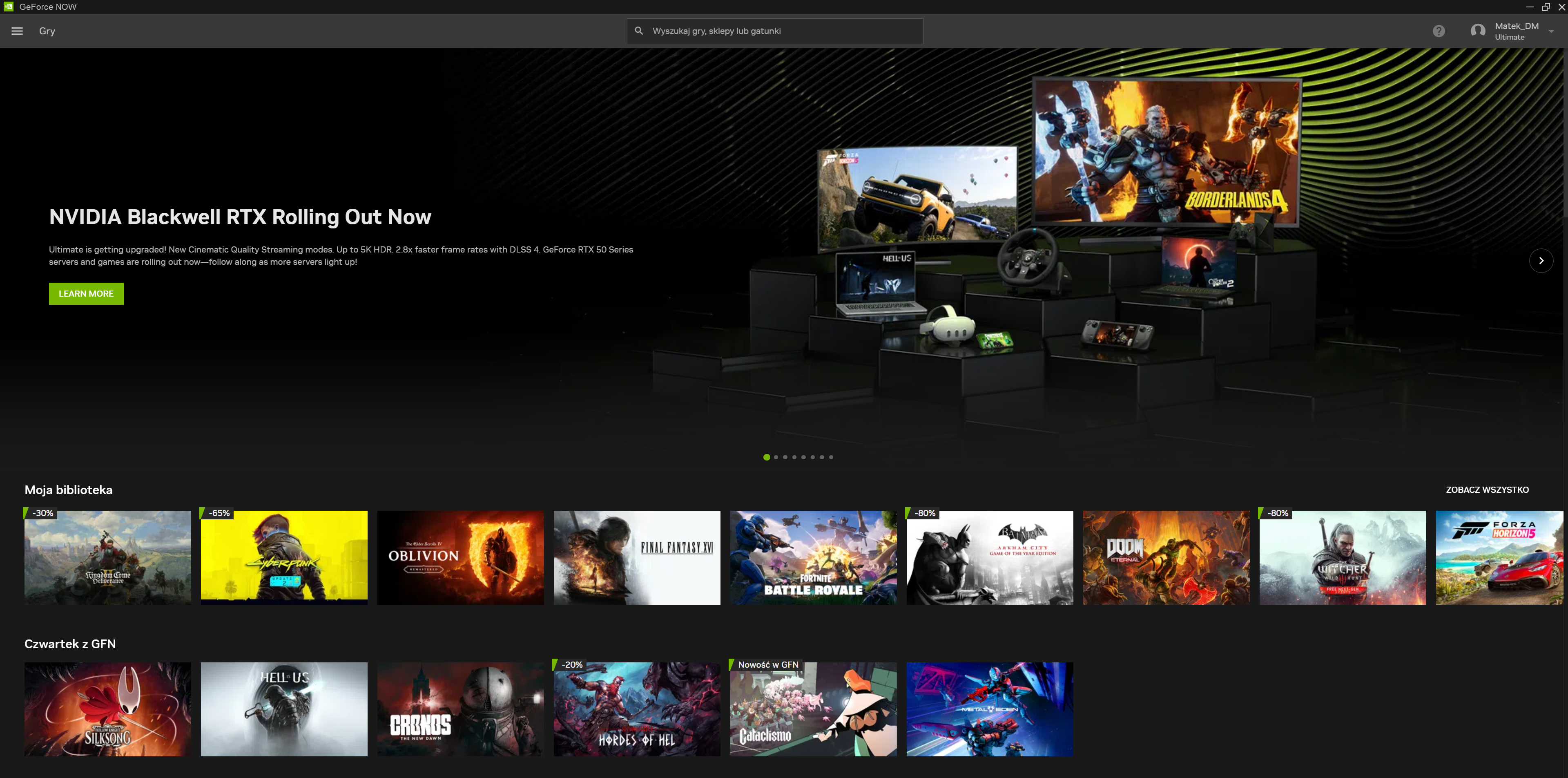 NVIDIA GeForce NOW RTX 5080