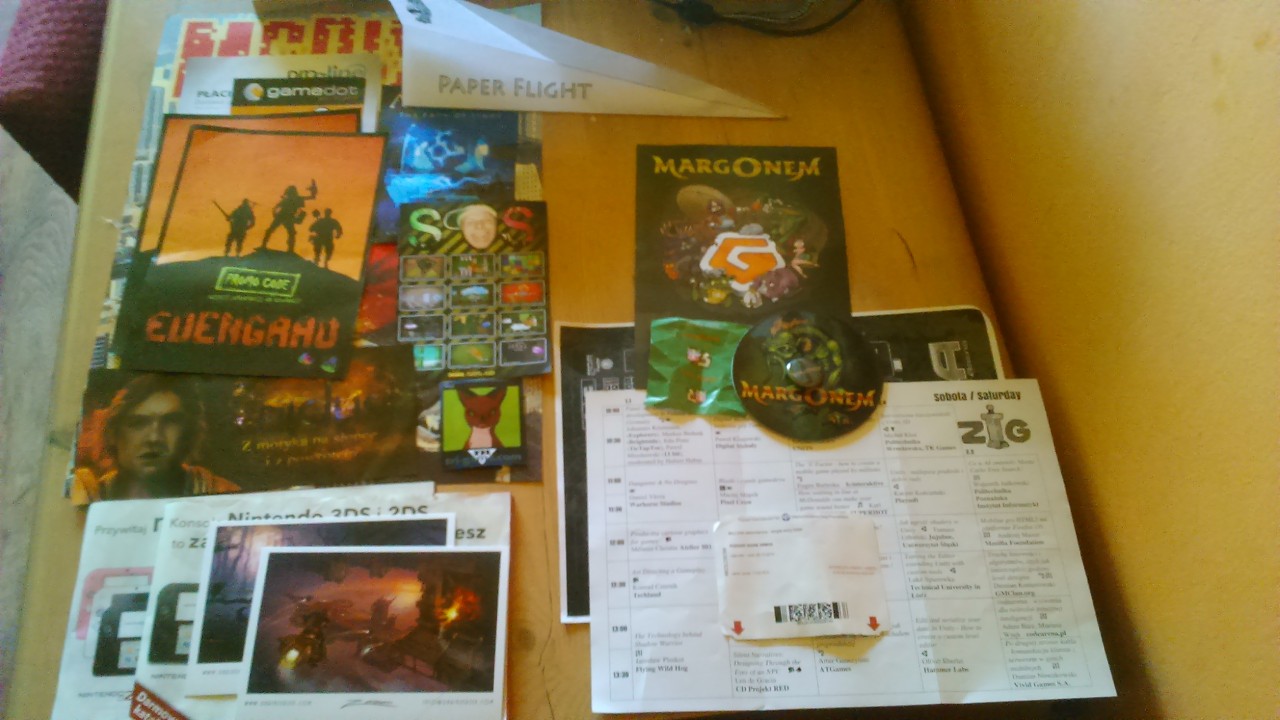 No i wszystko na wspólnej fotce poza pierdzieloną zakładką, która mi się gdzieś zawieruszyła w plecaku.