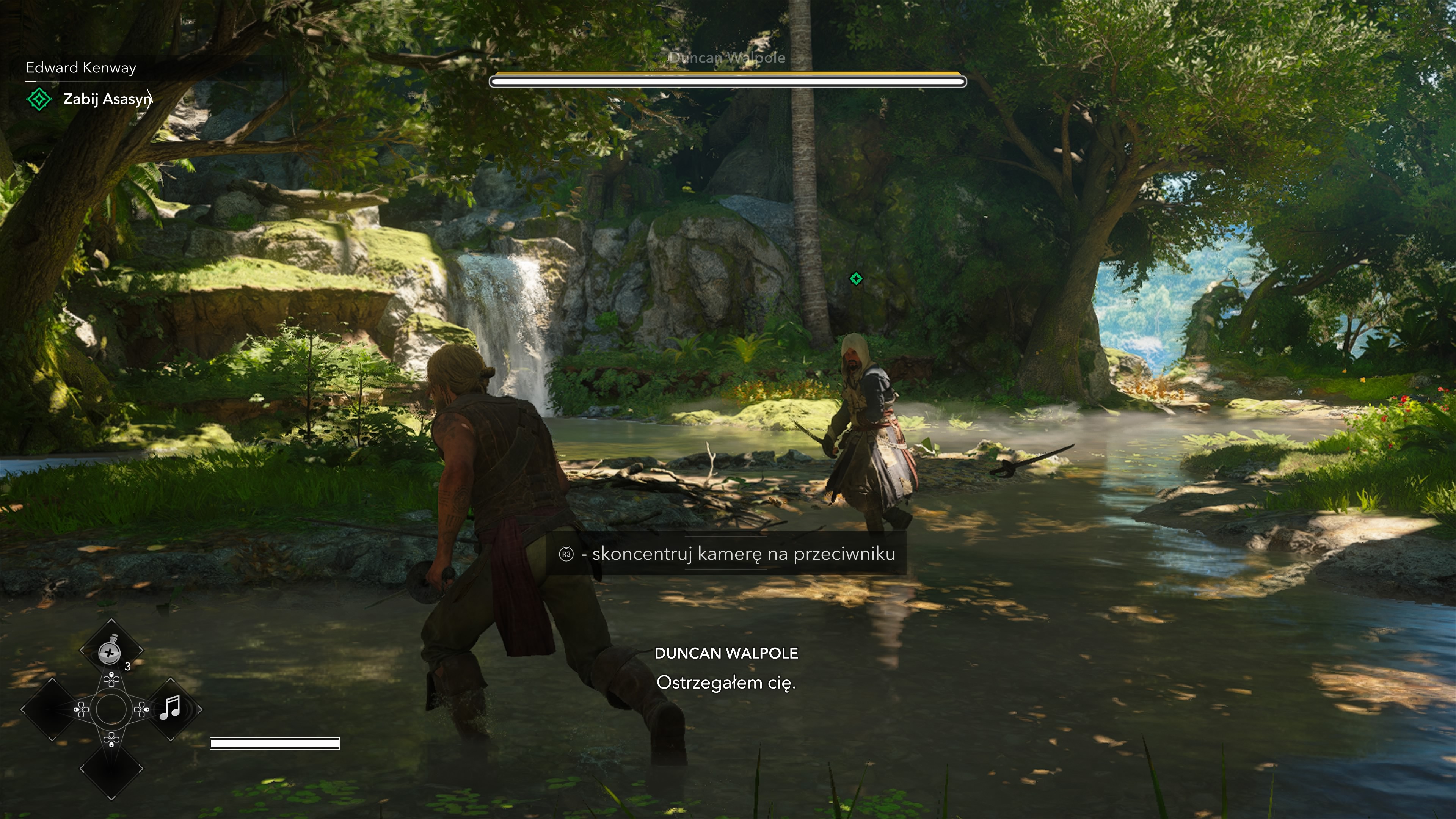 Assassin's Creed Black Flag Resynced - Edward Kenway: statek, brzeg, Asasyn Duncan, kupiec Stede