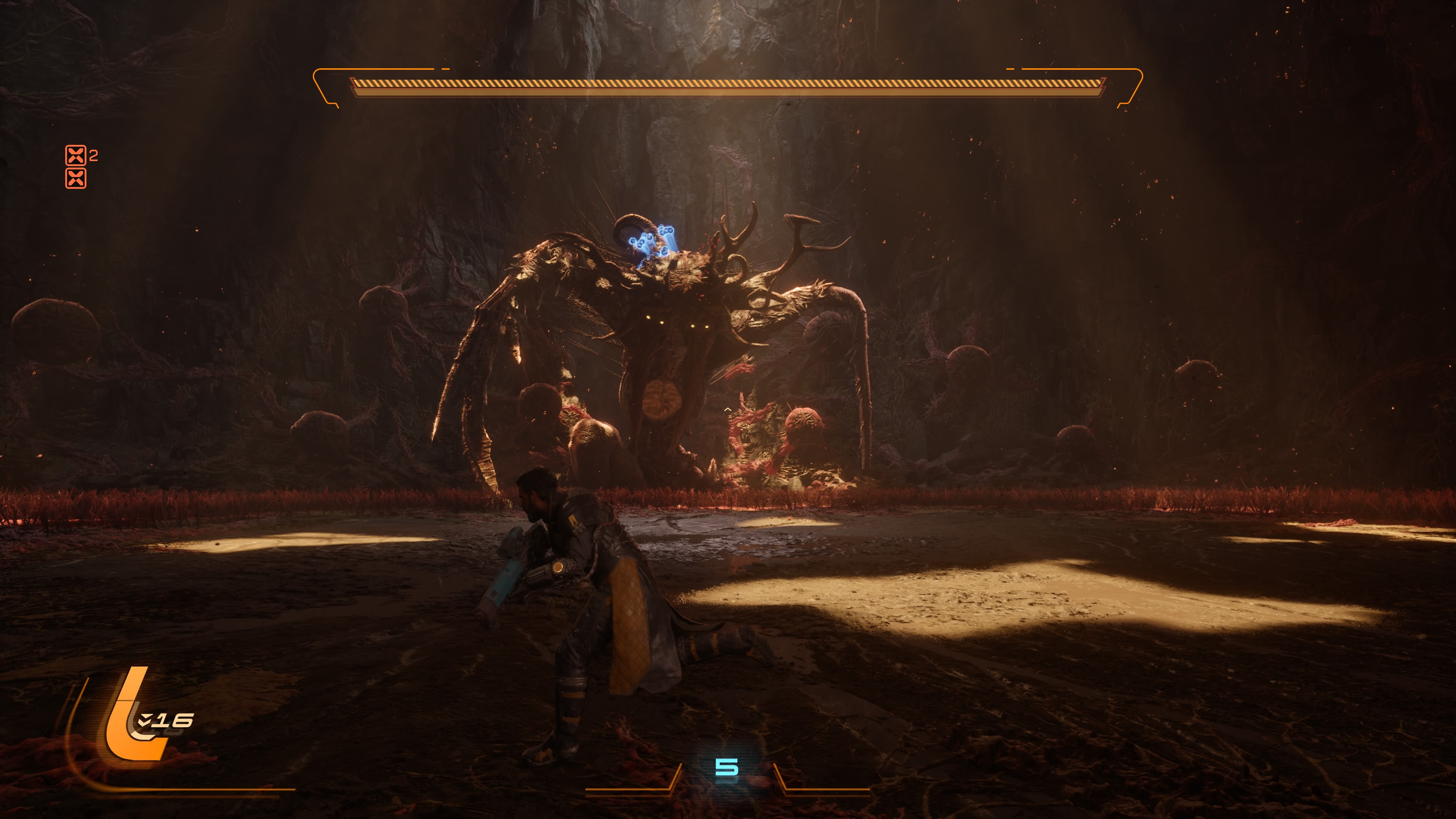 Saros - Prorok: pierwszy boss, władca, jak pokonać, najlepsza broń na starcie