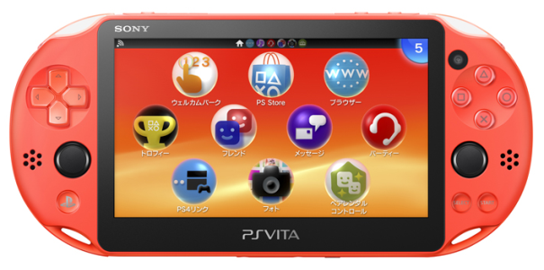 PlayStation Vita w trzech nowych kolorach