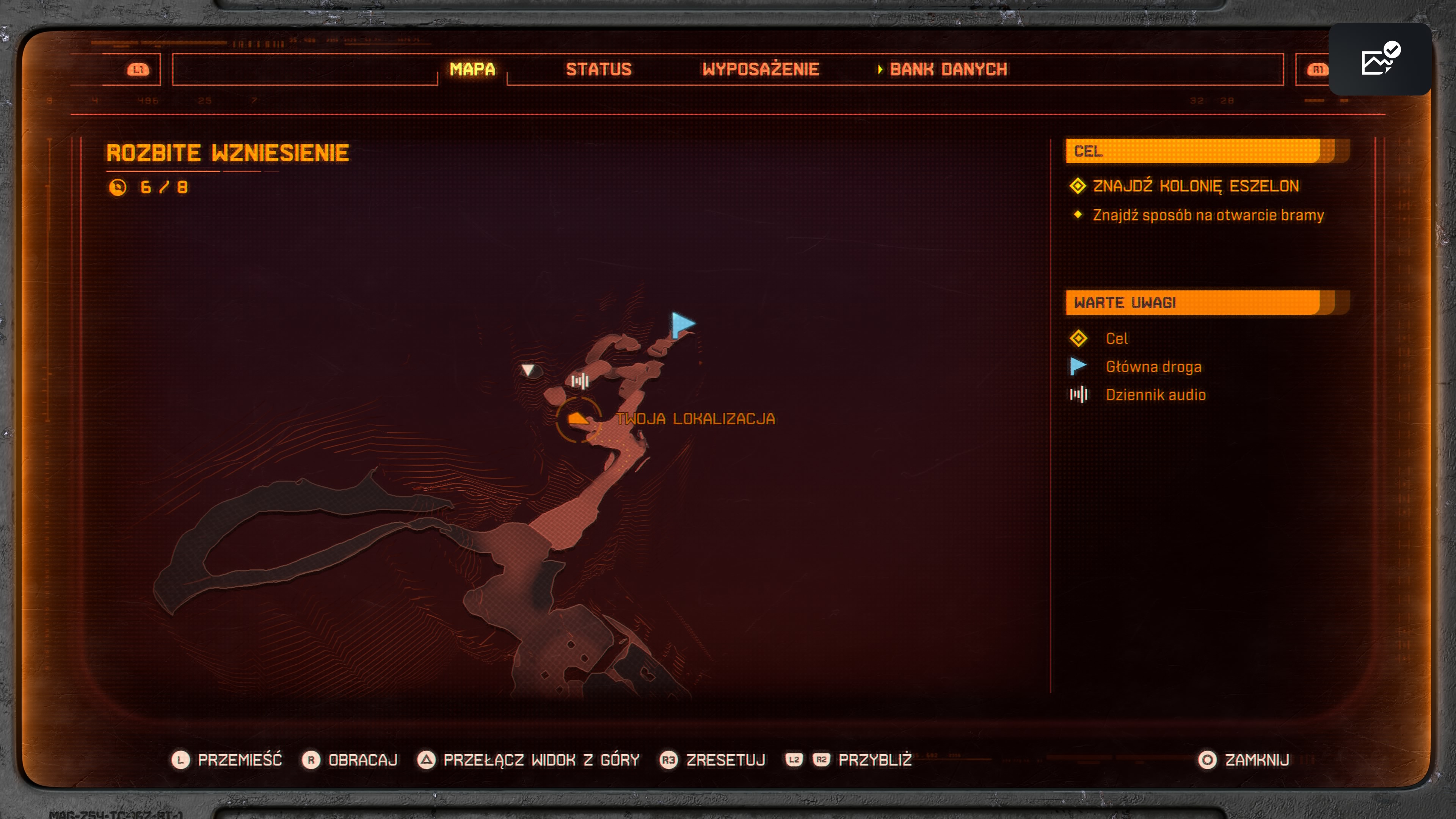 Saros - Rozbite wzniesienie: wszystkie przedmioty do znalezienia, znajdźki, dzienniki