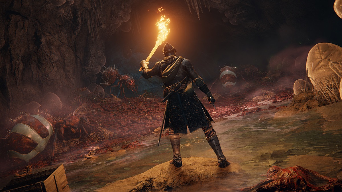 Elden Ring i jaskinia