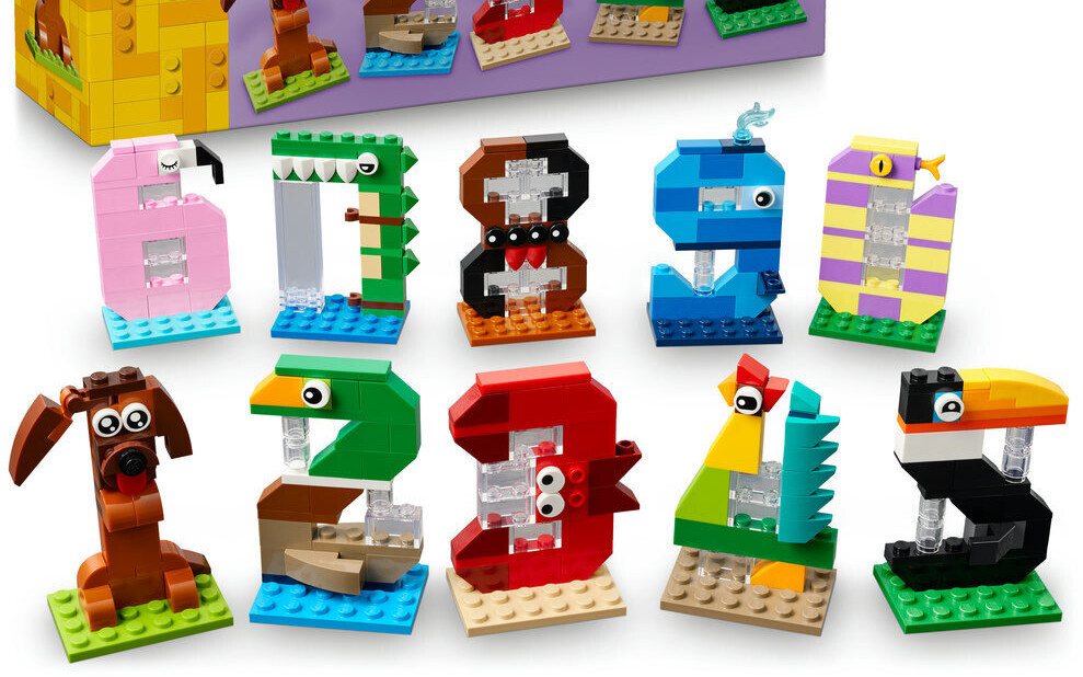 Tylko dziś urodzinowe cyferki z LEGO za 45 zł zamiast 60 zł