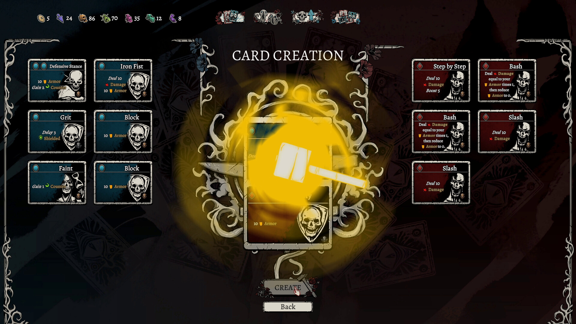Nadir: A Grimdark Deckbuilder