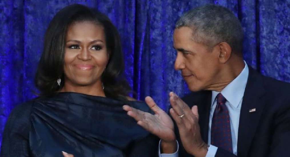 Barack i Michelle Obama w obozie Netfliksa