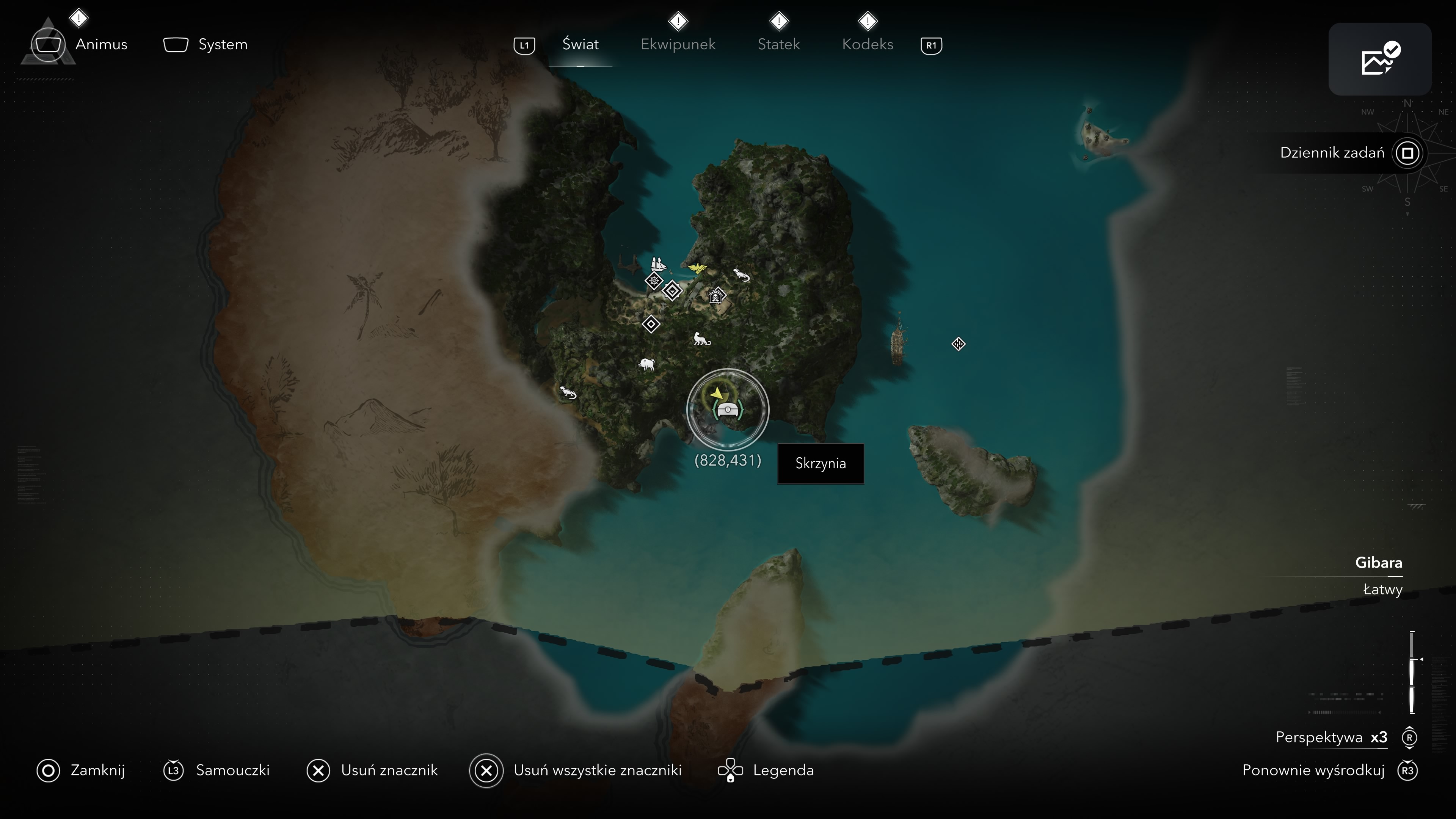Assassin's Creed Black Flag Resynced - Skrzynie na Wielka Inagua