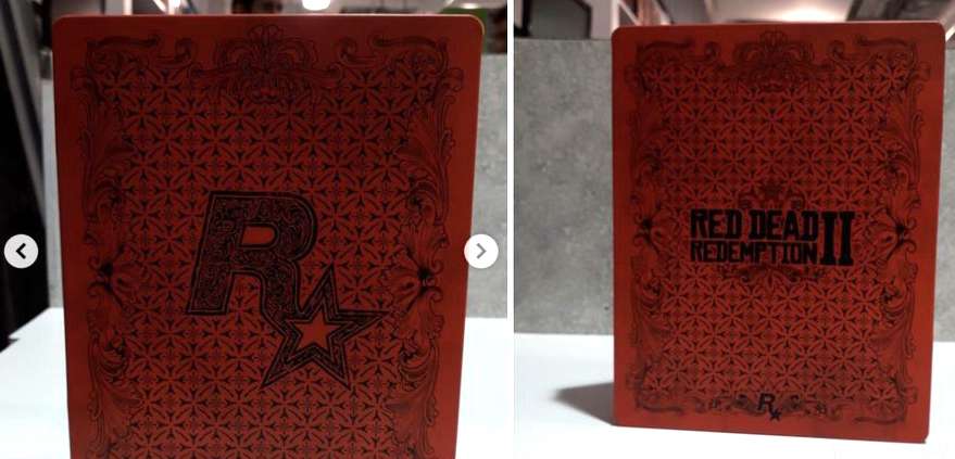 Red Dead Redemption 2 na dwóch dyskach. Pierwsze zdjęcie steel case&#039;a