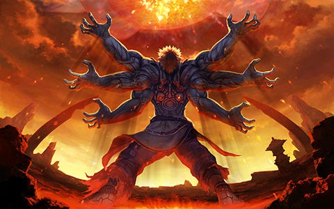 Futurystyczny gameplay z Asura&#039;s Wrath