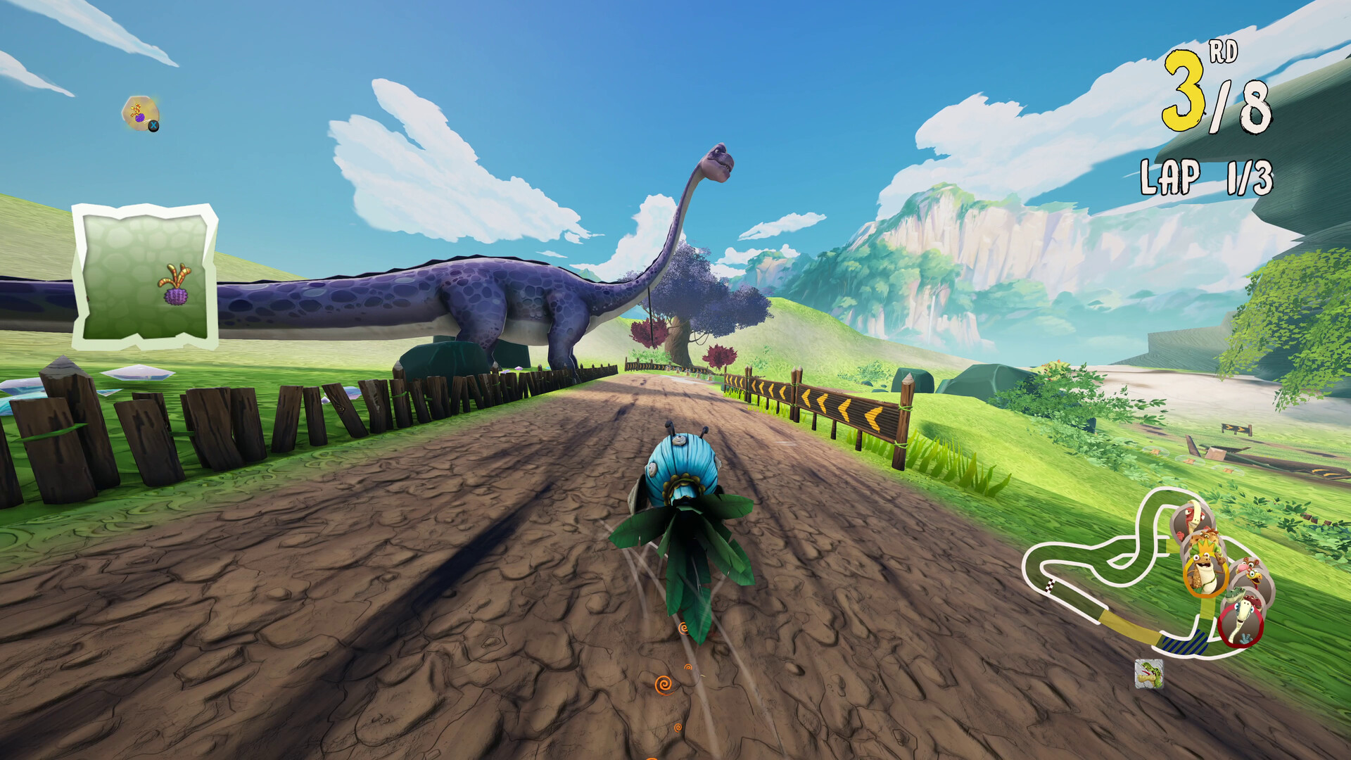 Gigantozaur: Dino Kart