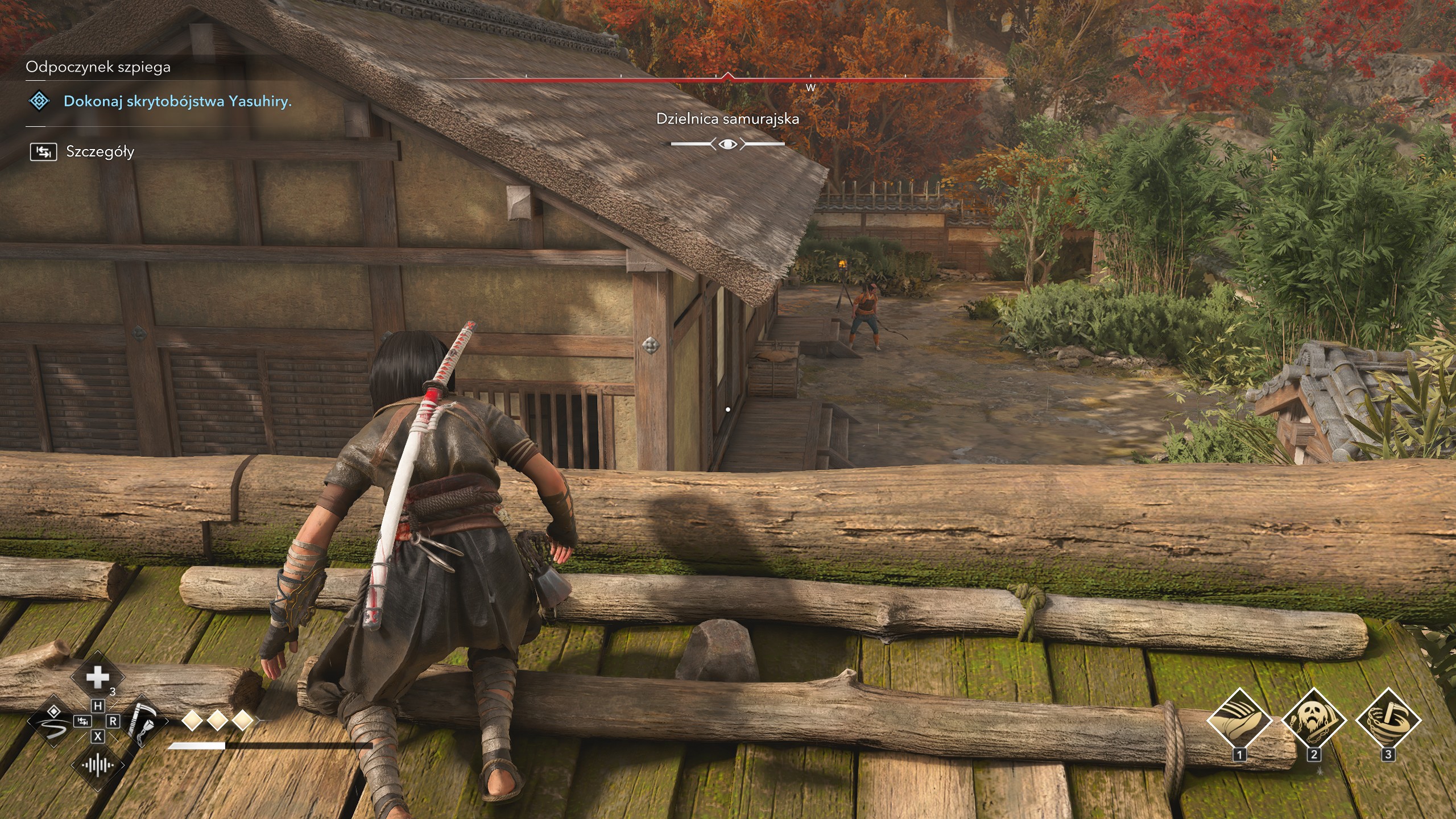 Assassin's Creed Shadows - Kontakt, Odpoczynek szpiega: mistrz szpiegowski Yukari, Hanzo