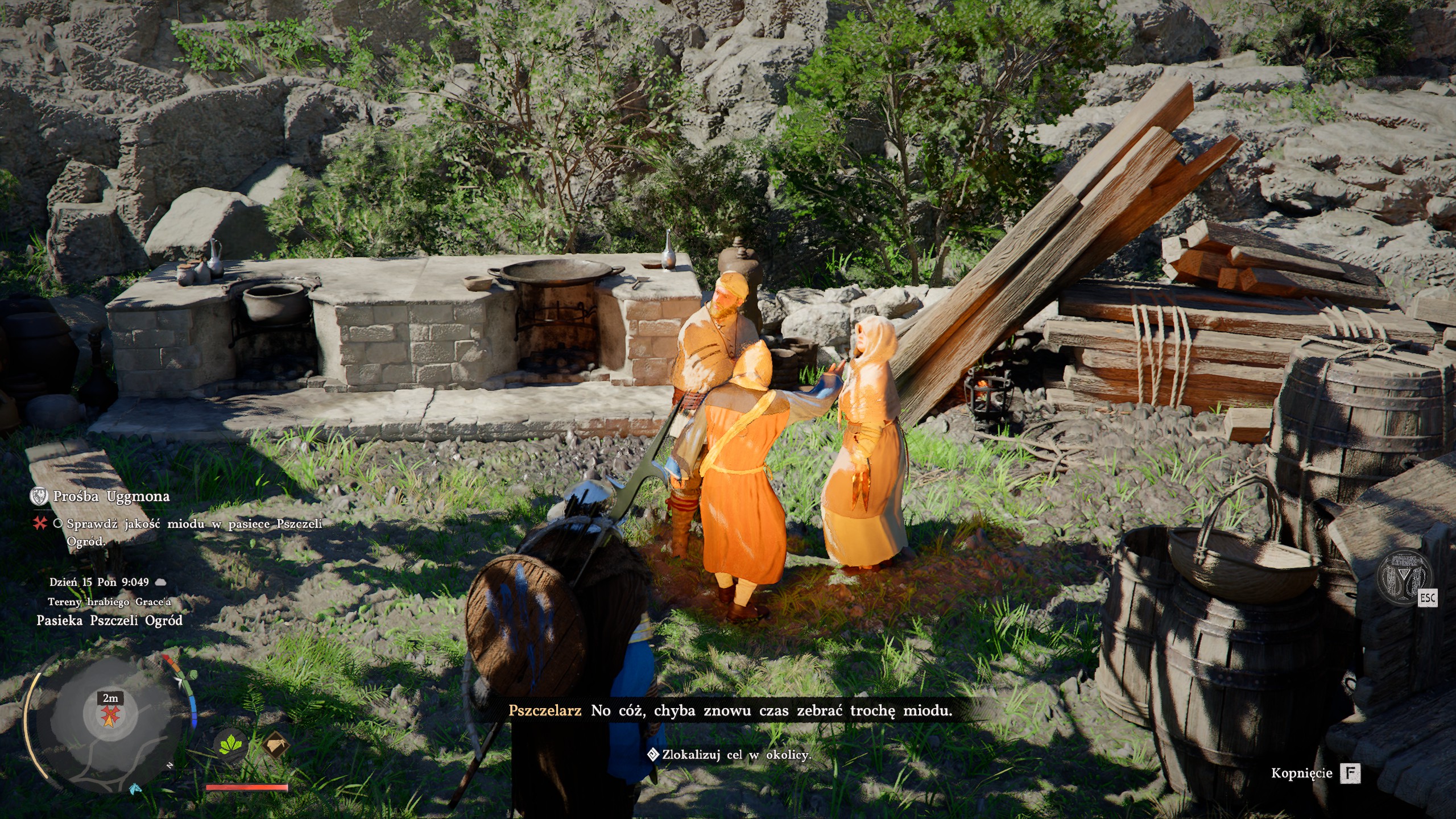 Crimson Desert - Prośba Uggmona: jakość miodu, pszczelarz, pasieka