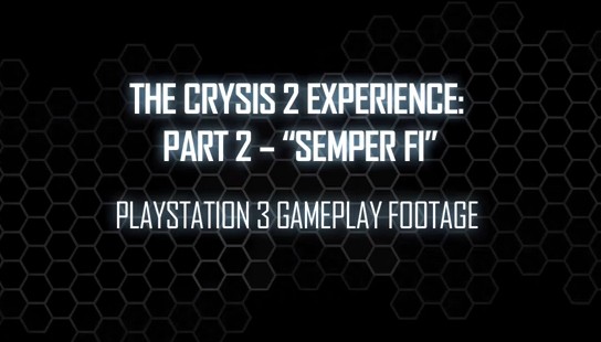 Tak wygląda Crysis 2 na PS3 - beta w drodze
