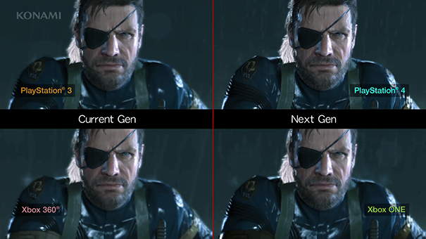 Porównanie wideo Metal Gear Solid V: Ground Zeroes między wersjami na konsole