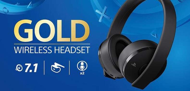 Gold Wireless Headset do PlayStation 4 i PlayStation VR. Sony ujawniło nowe słuchawki