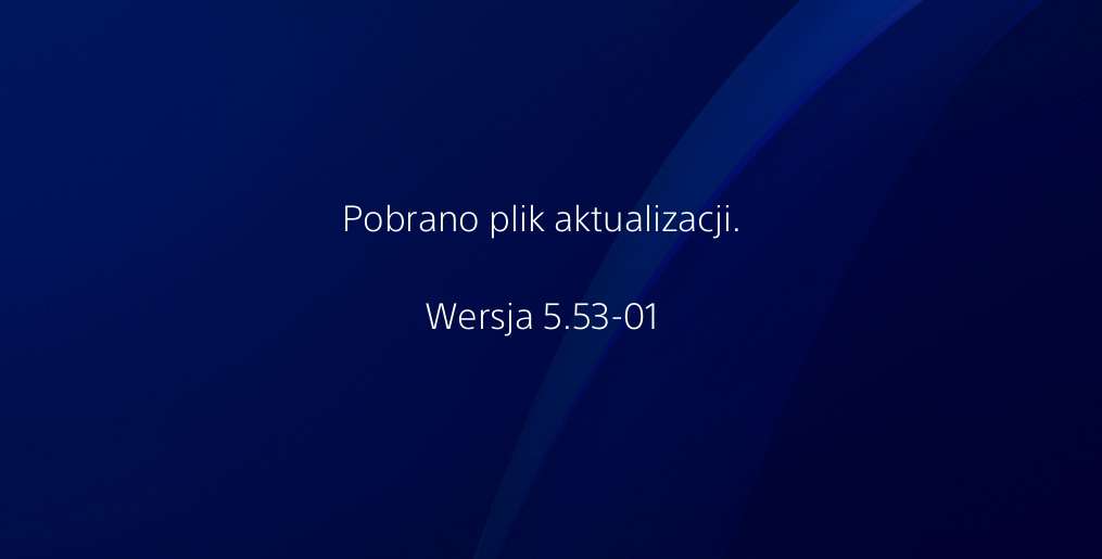 Tajemnicza aktualizacja PS4 do wersji 5.53-01