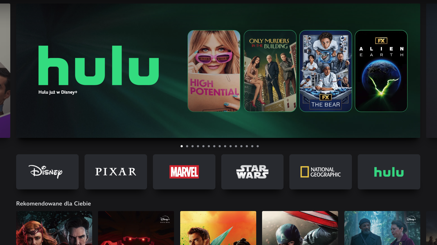Disney+ i Hulu