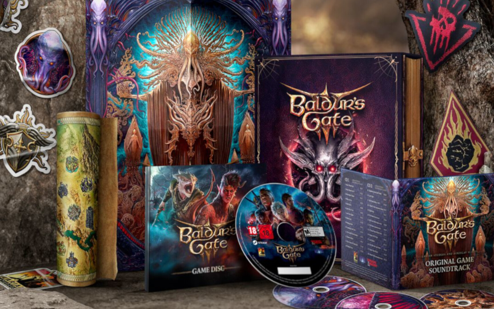 Baldur's Gate 3 fizyczna wersja Deluxe
