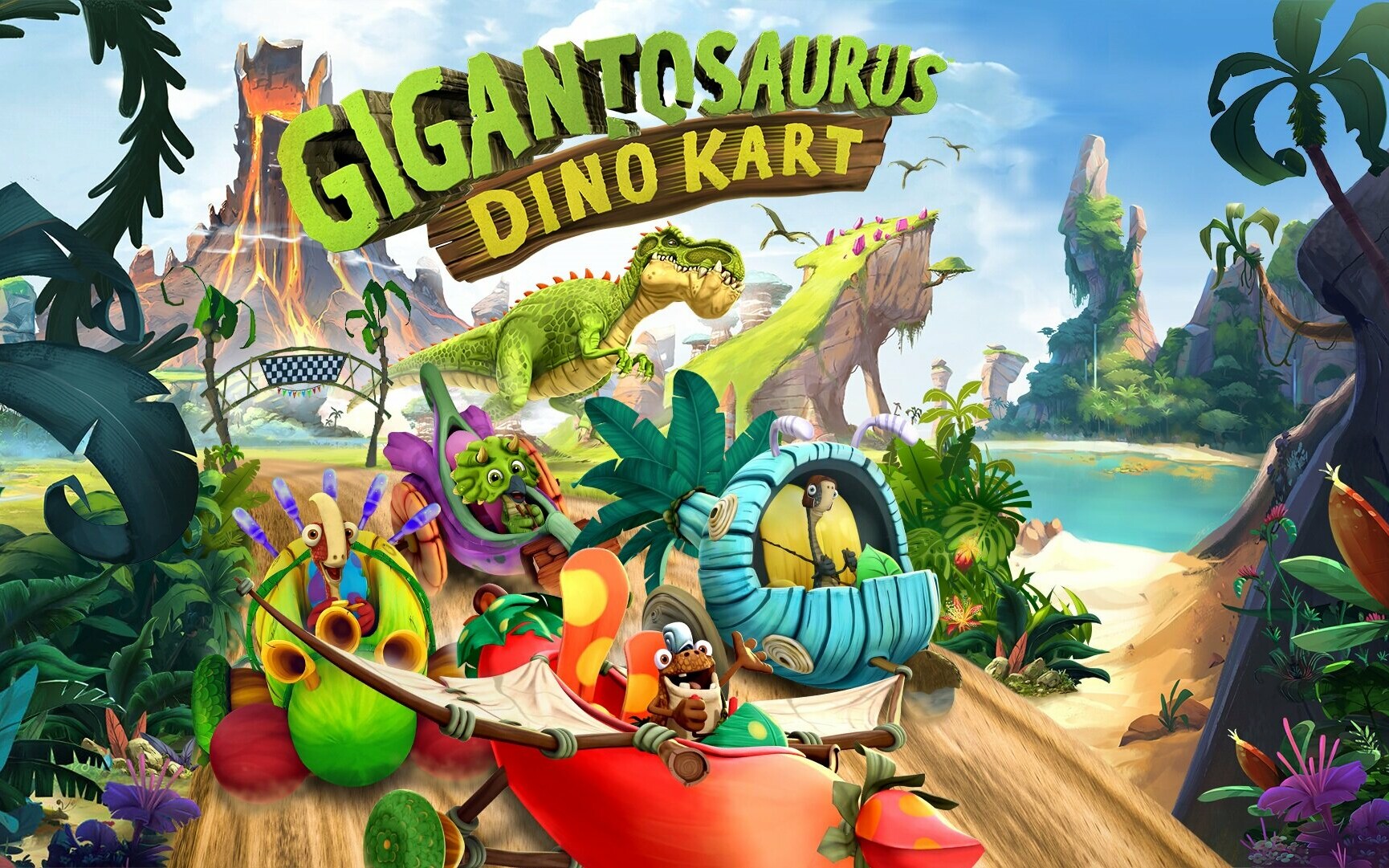 Gigantozaur: Dino Kart